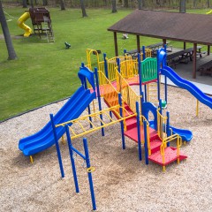 Playground and Picnic Pavilion at Rothbury Village Hall